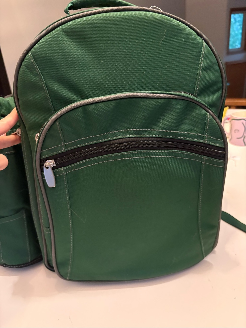Picnic time deluxe 4-person full service insulated picnic backpack New! - Picture 2 of 14